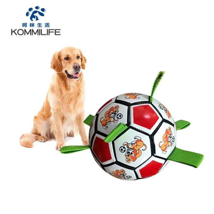 Juguete de fútbol interactivo para perros