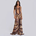 Slit Party Dress.