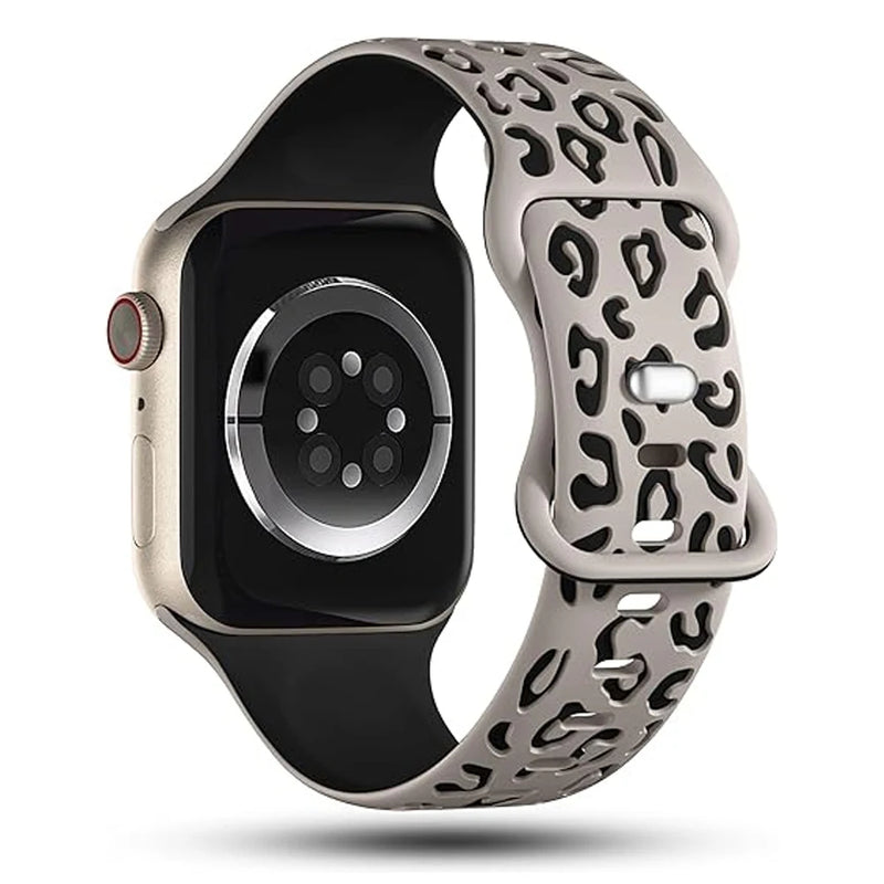 Engraved Silicone Strap for Apple Watch - All Series