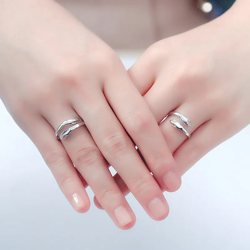 Adjustable Ring "A Hug of Love"