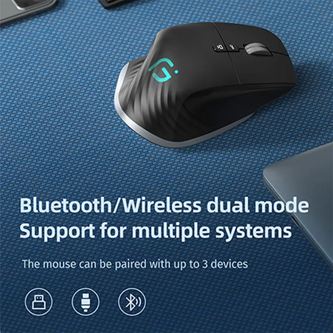 Ratón inalámbrico Bluetooth multidispositivo