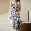 Printed Midi Dress