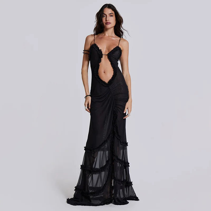 Slit Party Dress.