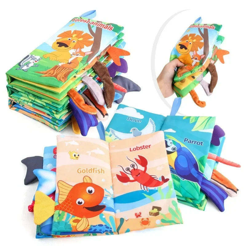 Libro de tela para bebé