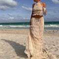Boho Set Top And Long Skirt