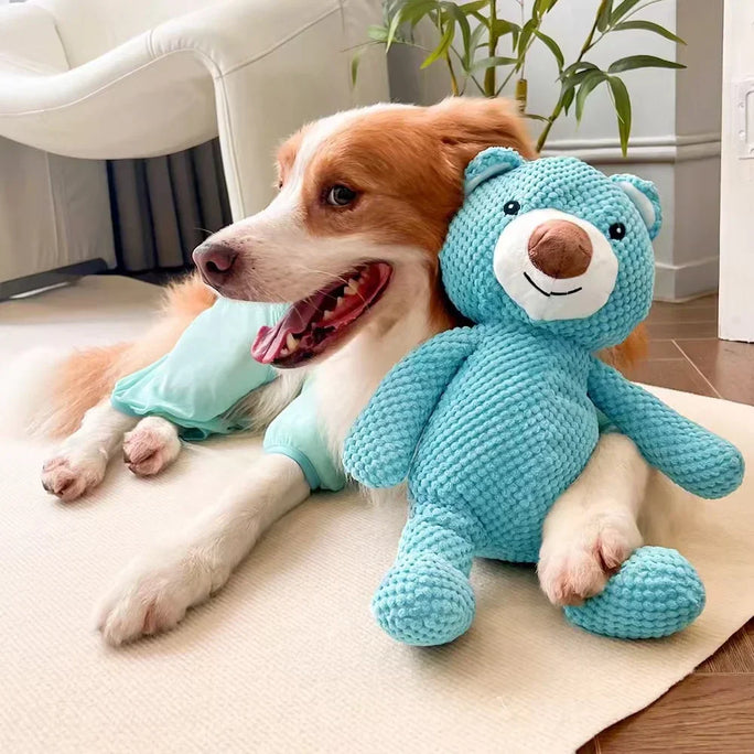 Brinquedo de pelúcia para cachorro que faz barulho